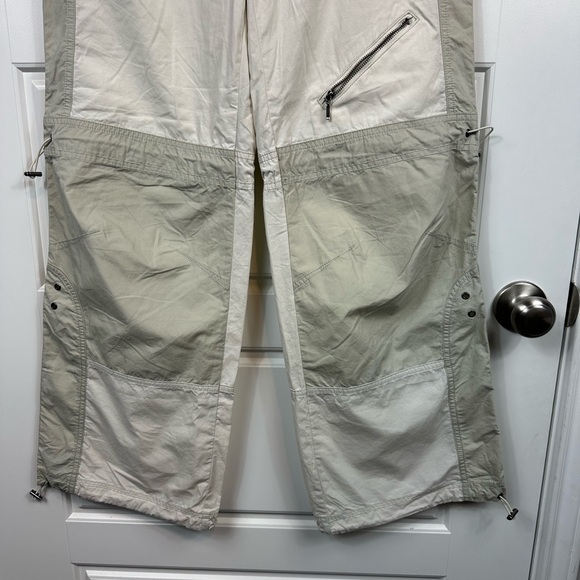 Silence + Noise Grey Lee Motocross Sage Streetwear Cargo Utility Pants Size S - Picture 4 of 14